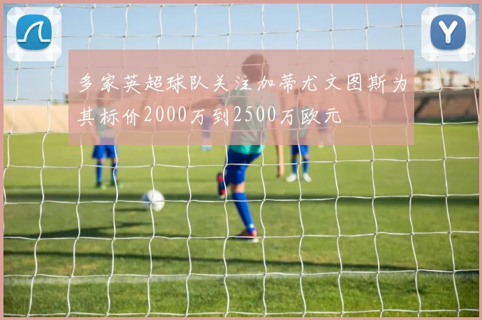 多家英超球队关注加蒂尤文图斯为其标价2000万到2500万欧元